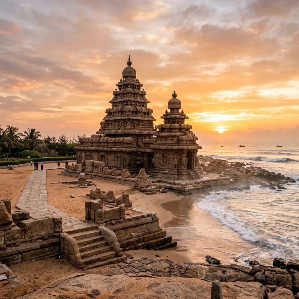 Granite, Soapstone, and Brick: India’s Architectural Legacy at Mahabalipuram, Lakkundi, and Sirpur