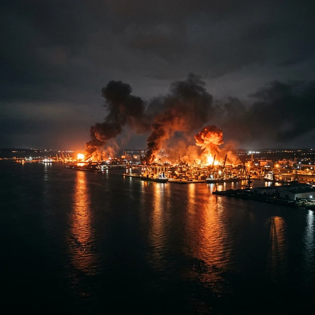 U.S. Launches Major Night Strikes on 90 Targets in Iran as Ceasefire Declared Over