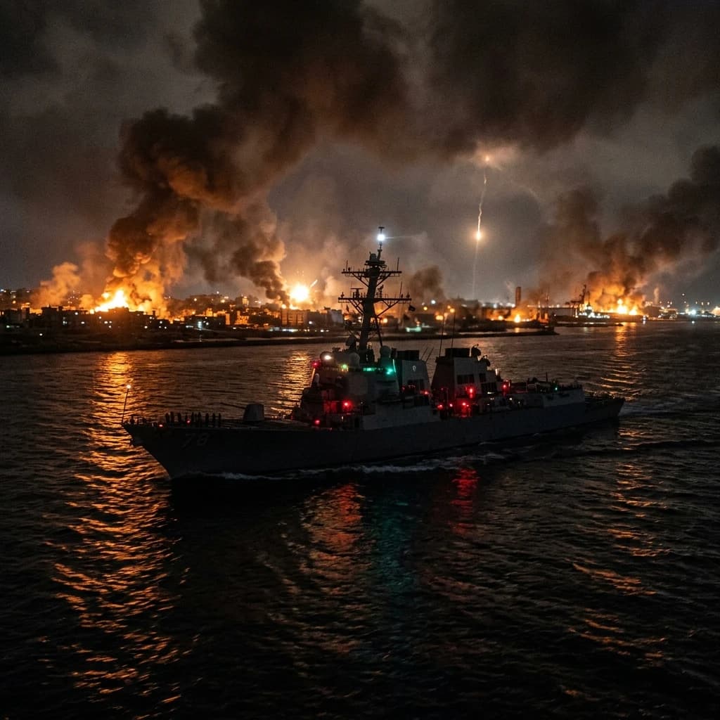 Breaking: US Launches New Strikes on Iran Coastline After Tanker Missile Attacks