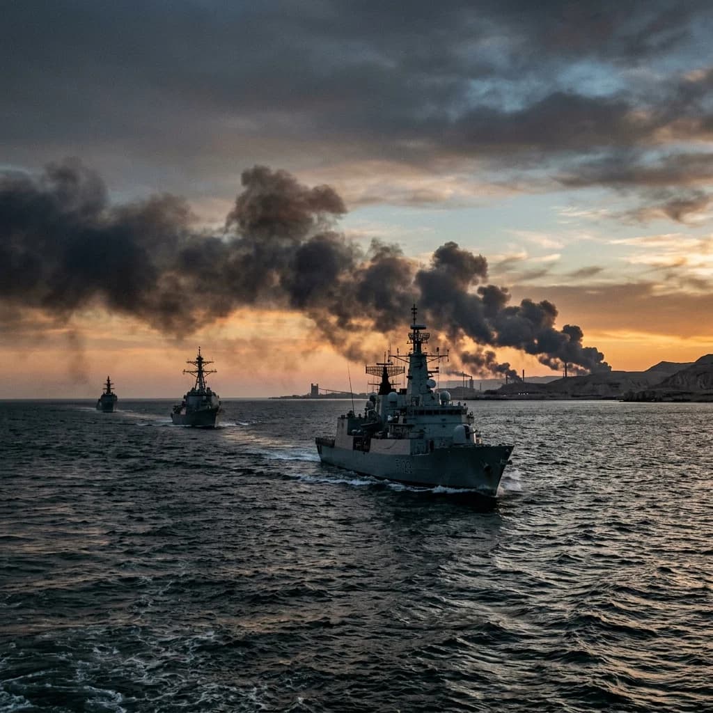 US Launches Sixth Night of Airstrikes on Iran as Strait of Hormuz Crisis Deepens