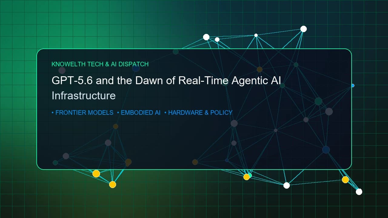 GPT-5.6 and the Dawn of Real-Time Agentic AI Infrastructure