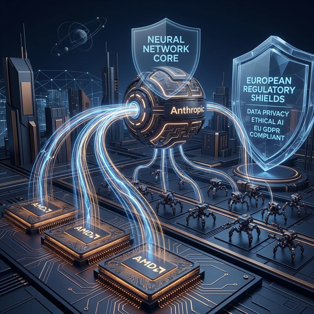 AMD's $5B Anthropic Megadeal, the Dawn of Physical AI Robotics, and Europe's AI Enforcement Mandate