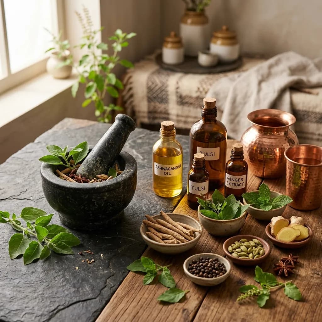 Ayurveda Meets Modern Science: Clinical Validation of Ashwagandha, Brahmi, and Agni’s Microbiome Link