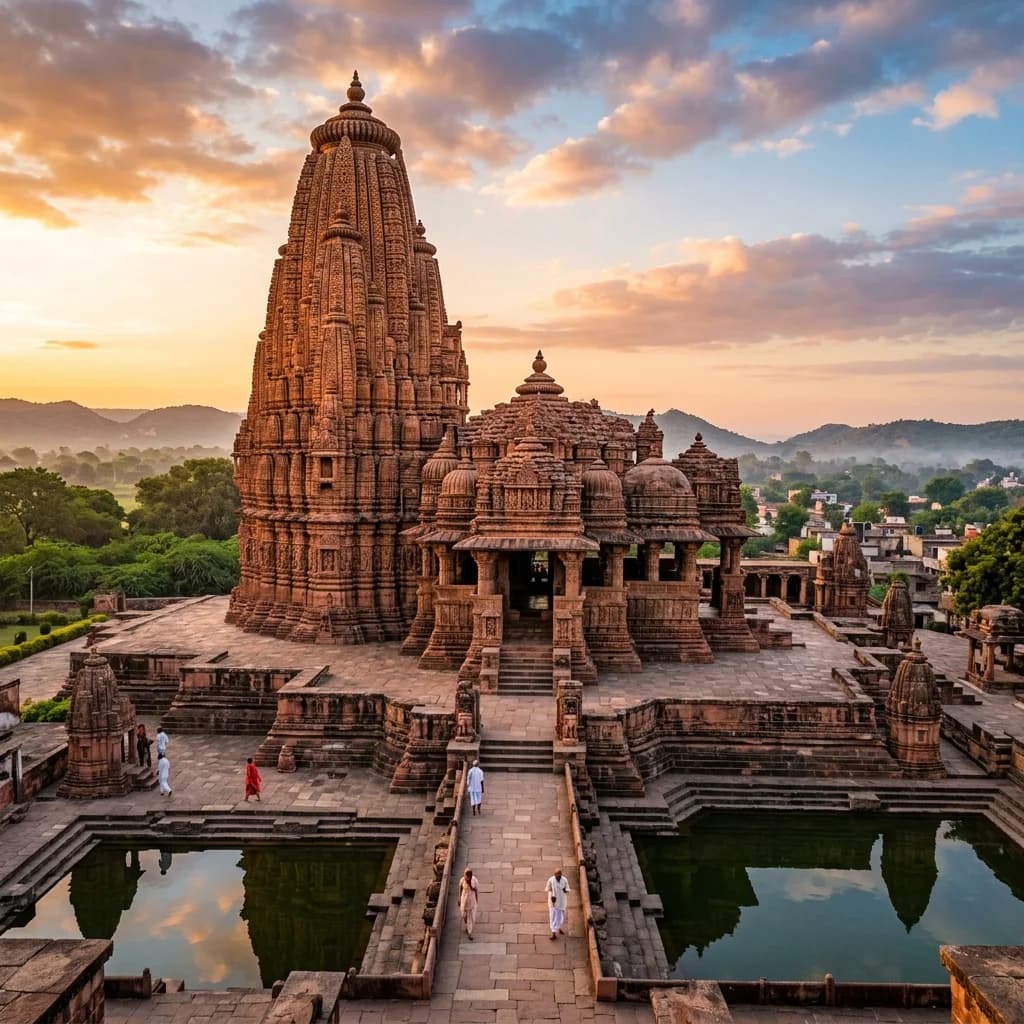 Symphonies in Stone: The Stellate Spire of Udayeshvara, the Colonnaded Verandas of Vaikuntha Perumal, and the Barrel-Vaulted Varahi Deula