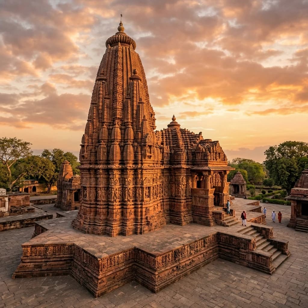 Sovereigns in Stone: The Udayeshvara Bhumija Spire, Hosaholalu Trikuta, and Vaital Deula's Wagon-Vault