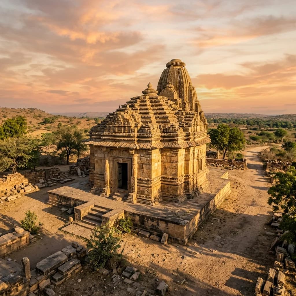 Crucibles of Stone: The Maitraka Gop Temple, the Chalukyan Hybridity of Mahakuta, and the Vidarbha Nagara Elegance of Markandeshwar