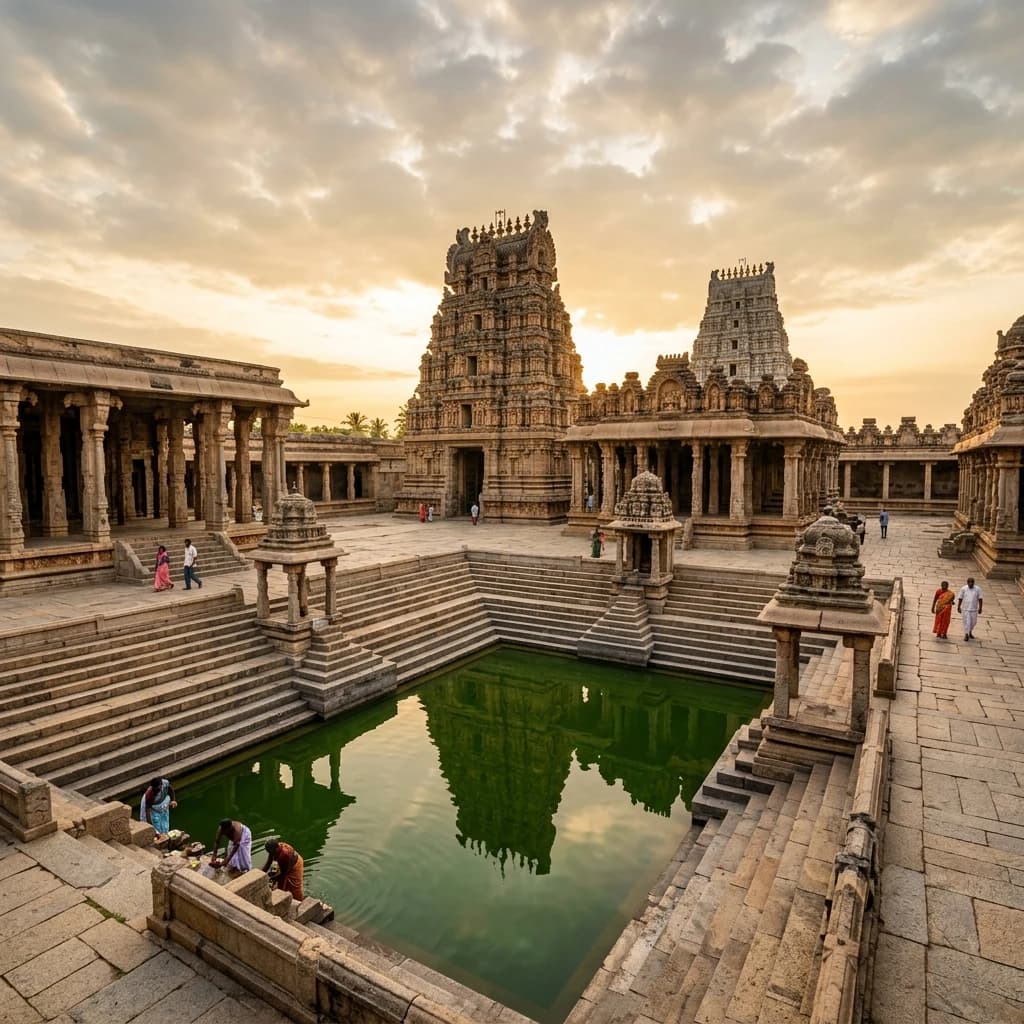 Elephant-Back Vaults, Multi-Dynastic Shrines, and Circular Tantric Rings: The Apsidal Brick Masonry of Chezarla, the Golden Granites of Bhoga Nandeeshwara, and the Roofless Yogini Mandala of Ranipur-Jharial