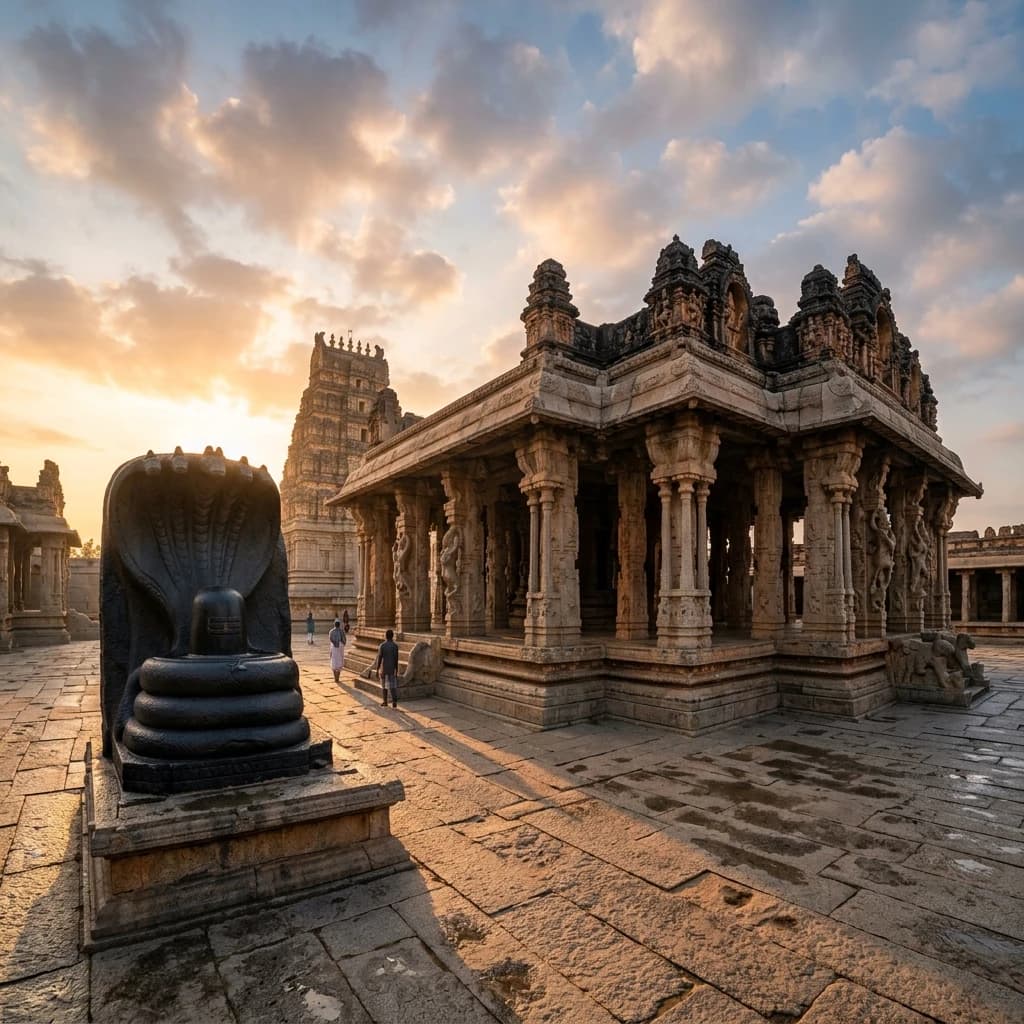 Sacred Stone Symphonies: Unveiling Nuggihalli, Ananta Vasudeva, and Srikalahasti