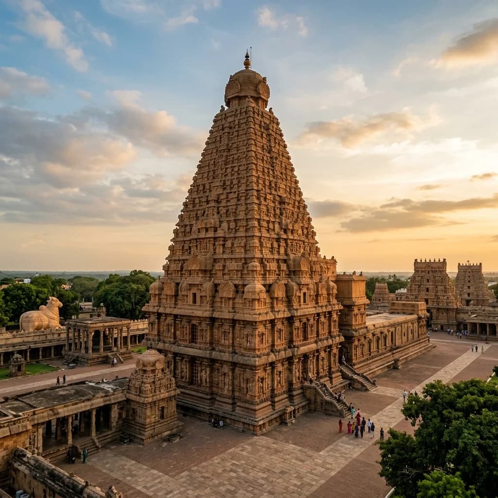 Monuments of Eternal Granite and Sandstone: Unveiling Thanjavur, Khajuraho, and Badami