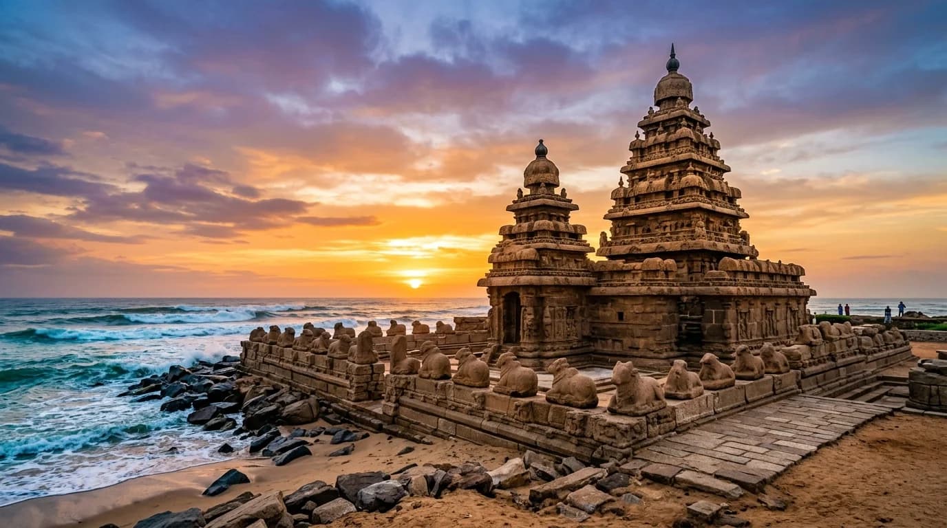 Masterpieces in Stone: Epigraphy, Astronomy, and Architectural Genius at Mahabalipuram, Belur, and Modhera
