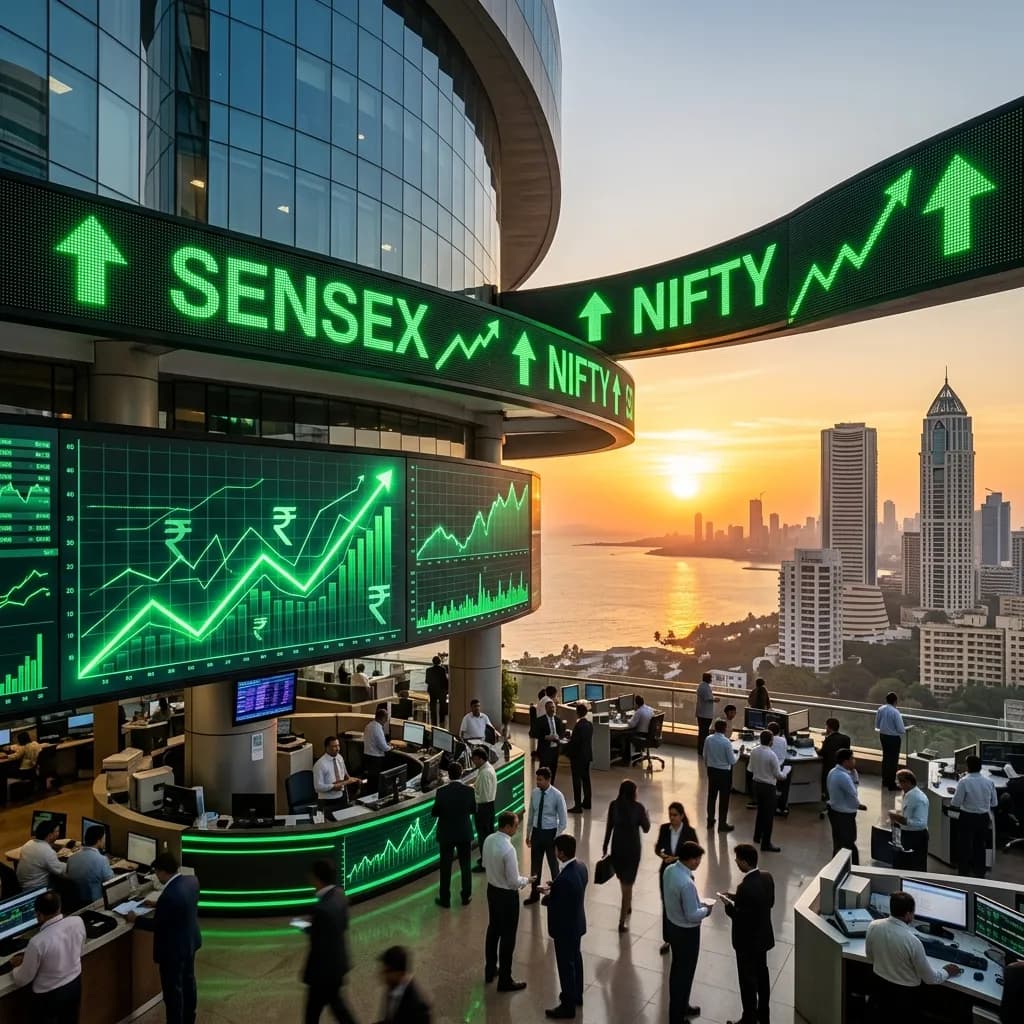 Sensex Rallies on Easing Crude, RBI's 50% Cash-Guarantee Mandate Shocks Prop Desks, and Parliament Grills RBI on Crypto Risks