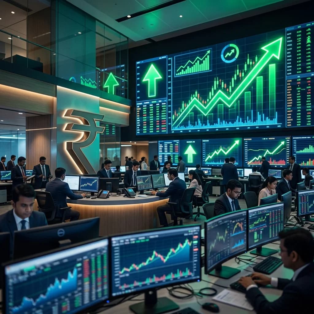 Nifty Scales 24,400 as ₹52,000-Crore Defence Boost and FII Inflows Fuel Dalal Street Rally