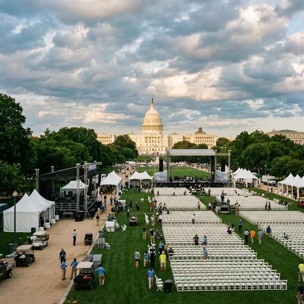 US 250th Anniversary Prep, Jobs Market Tension, and NASA Swift Telescope Rescue