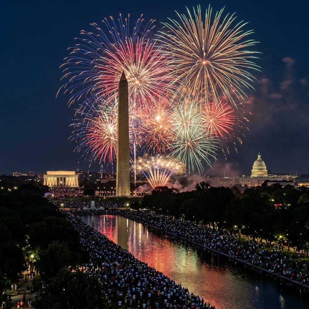International Naval Review Launches, 'Trump Accounts' Enroll Newborns, and Microsoft Debuts $2.5B AI Venture