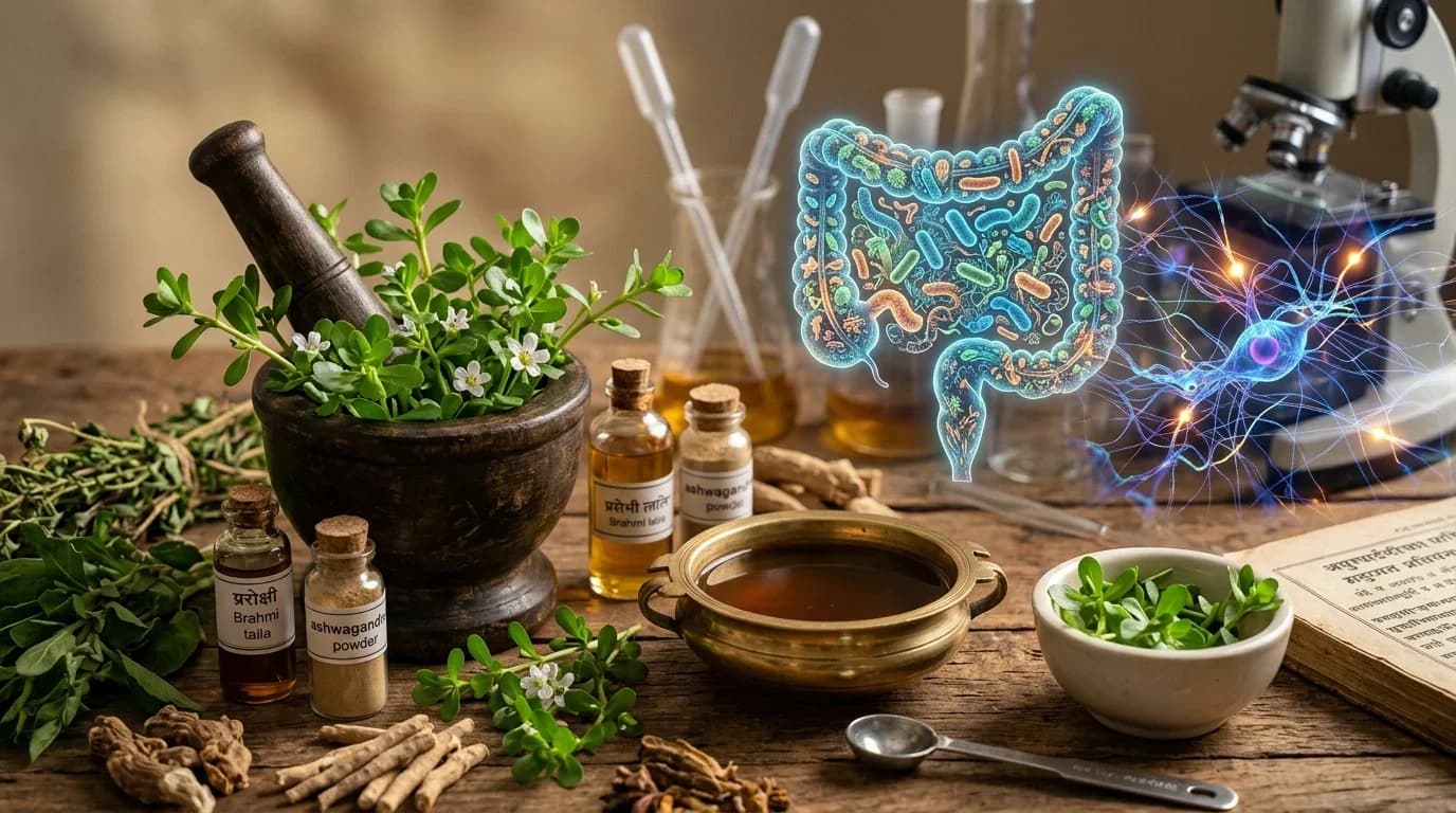 Top 10 Ayurvedic Herbs Every Indian Kitchen Should Have: Clinical Evidence, Dosha Balancing & Daily Protocols