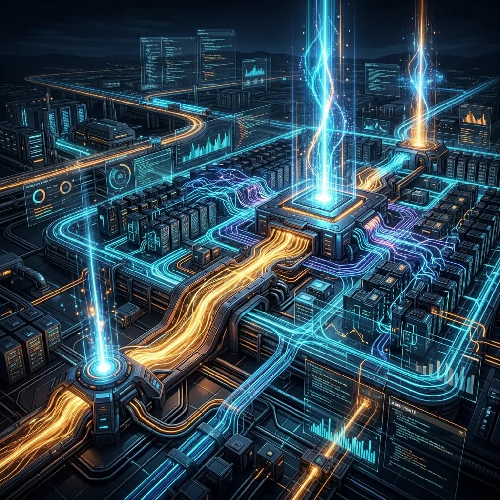 Nvidia's $250B Megasite Backstop, Mandatory Pre-Release AI Audits, and the DOE's Genesis Mission