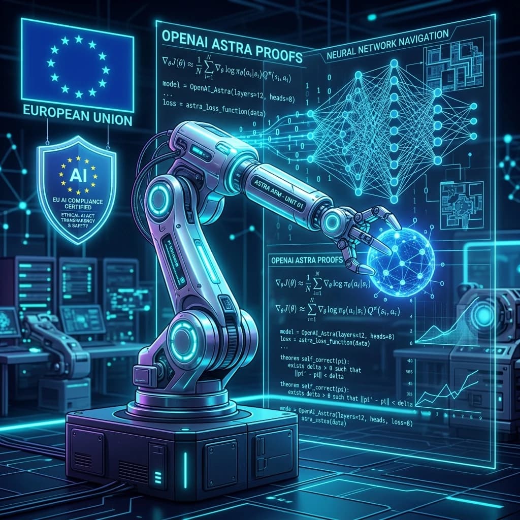 OpenAI Astra's Lean Proofs, Google's Gemini Robotics ER 2, and the EU AI Act's Article 50 Enforcement