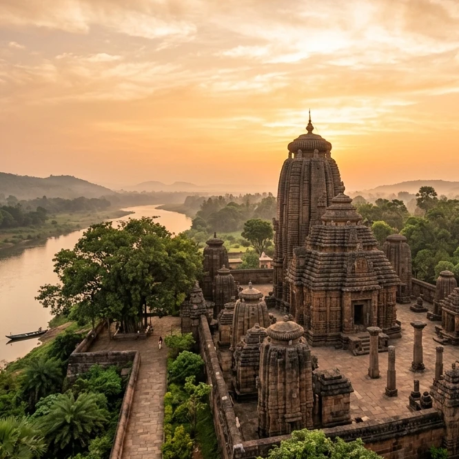 Intricate stone carving and architectural details of Annigeri Amrtesvara Temple