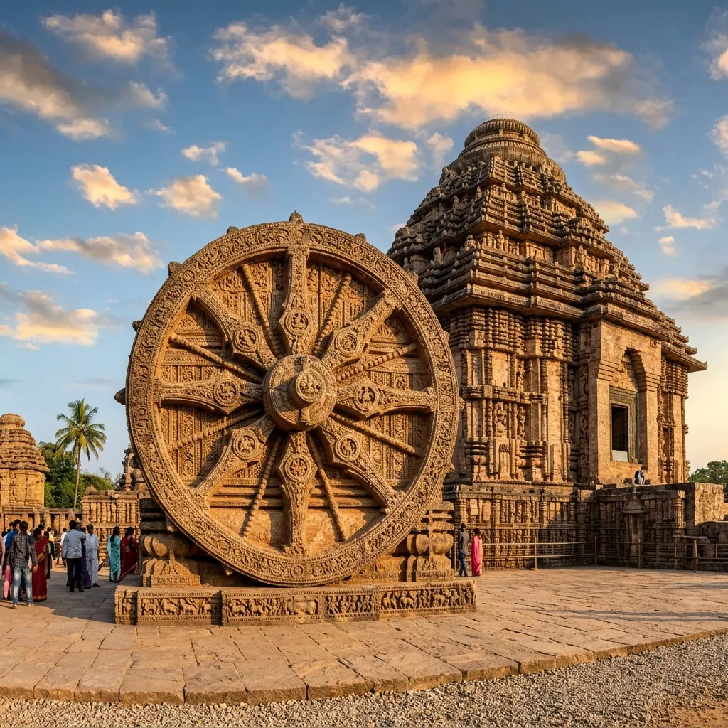 Dramatic view of the historic structures at Tripurantaka Temple in Balligavi